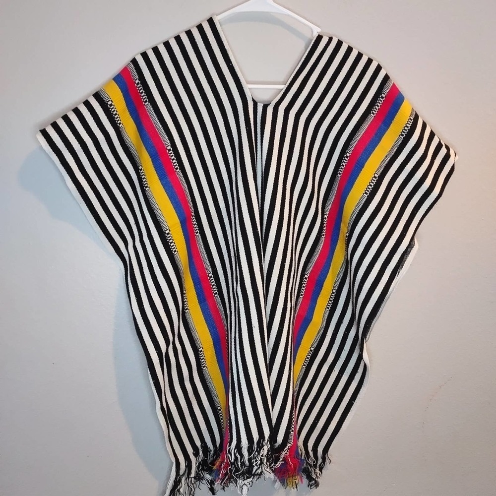 Colombian Flag Poncho/Scarf